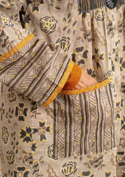 Artistblus Amber I Ekologisk Bomull