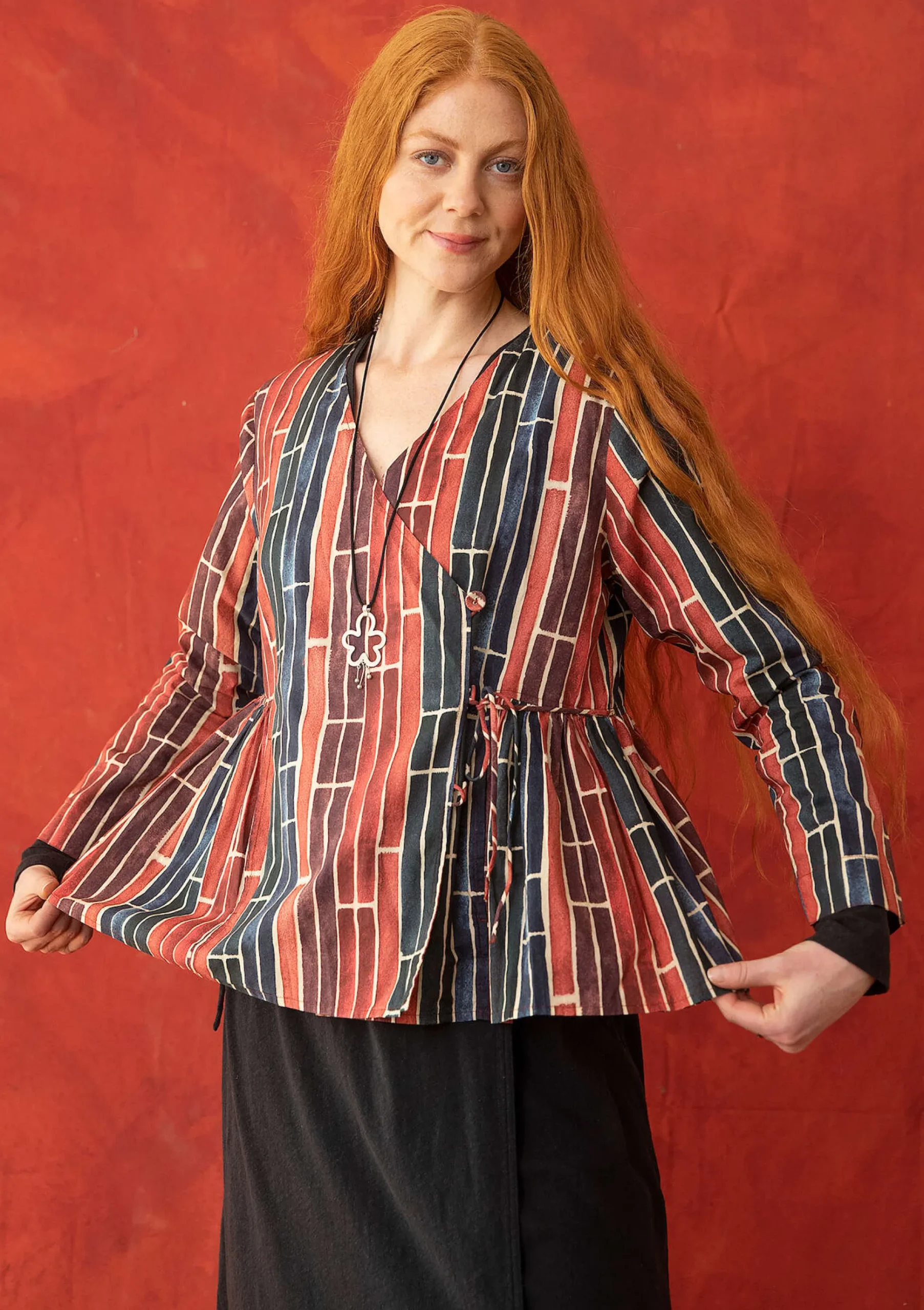 Blus Himalaya I Ekologisk Bomull