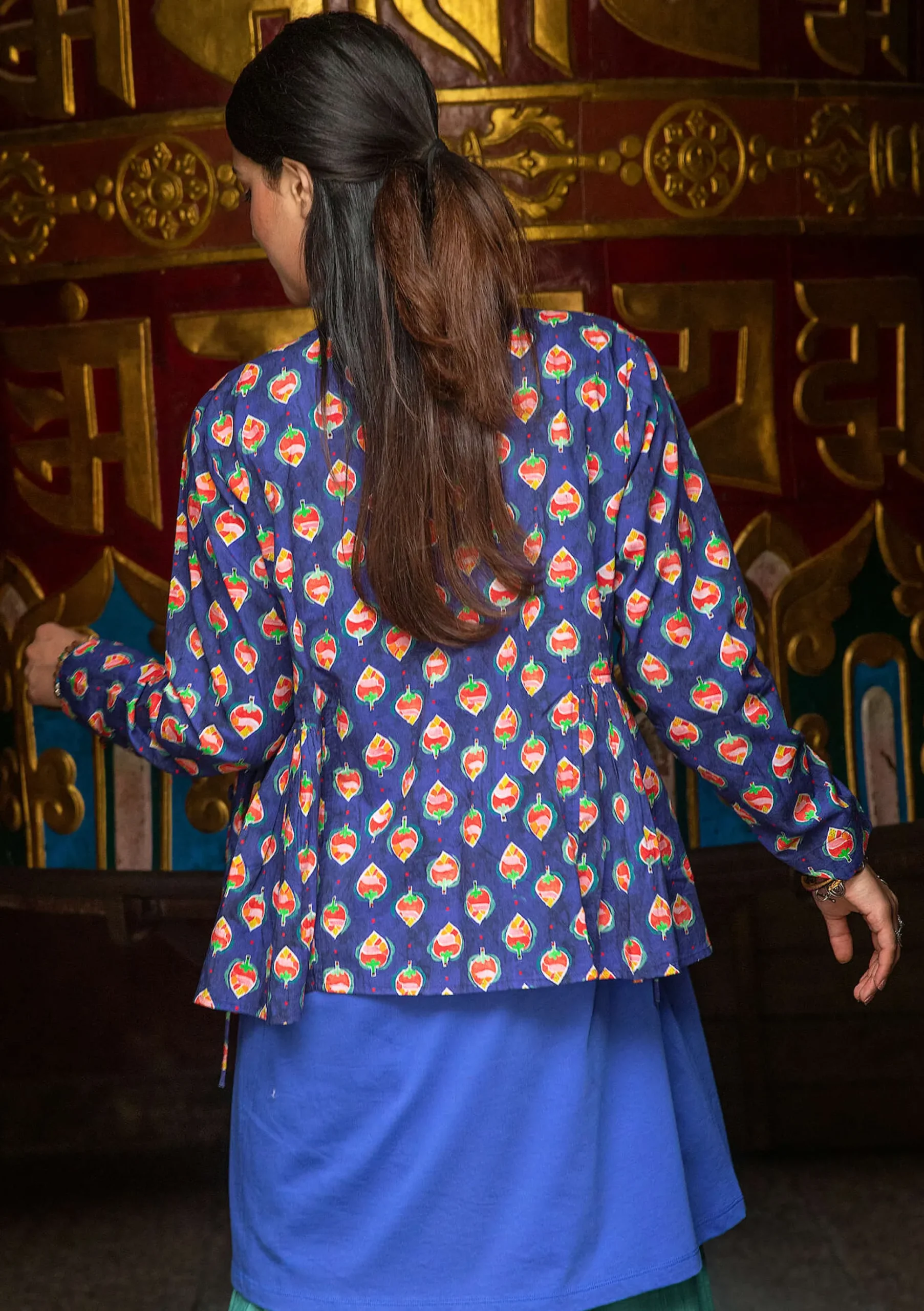 Blus Himalaya I Ekologisk Bomull