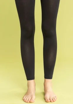 Enfärgade Leggings I återvunnen Polyamid