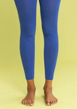 Enfärgade Leggings I återvunnen Polyamid