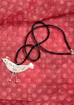 Halsband Bird I Silver