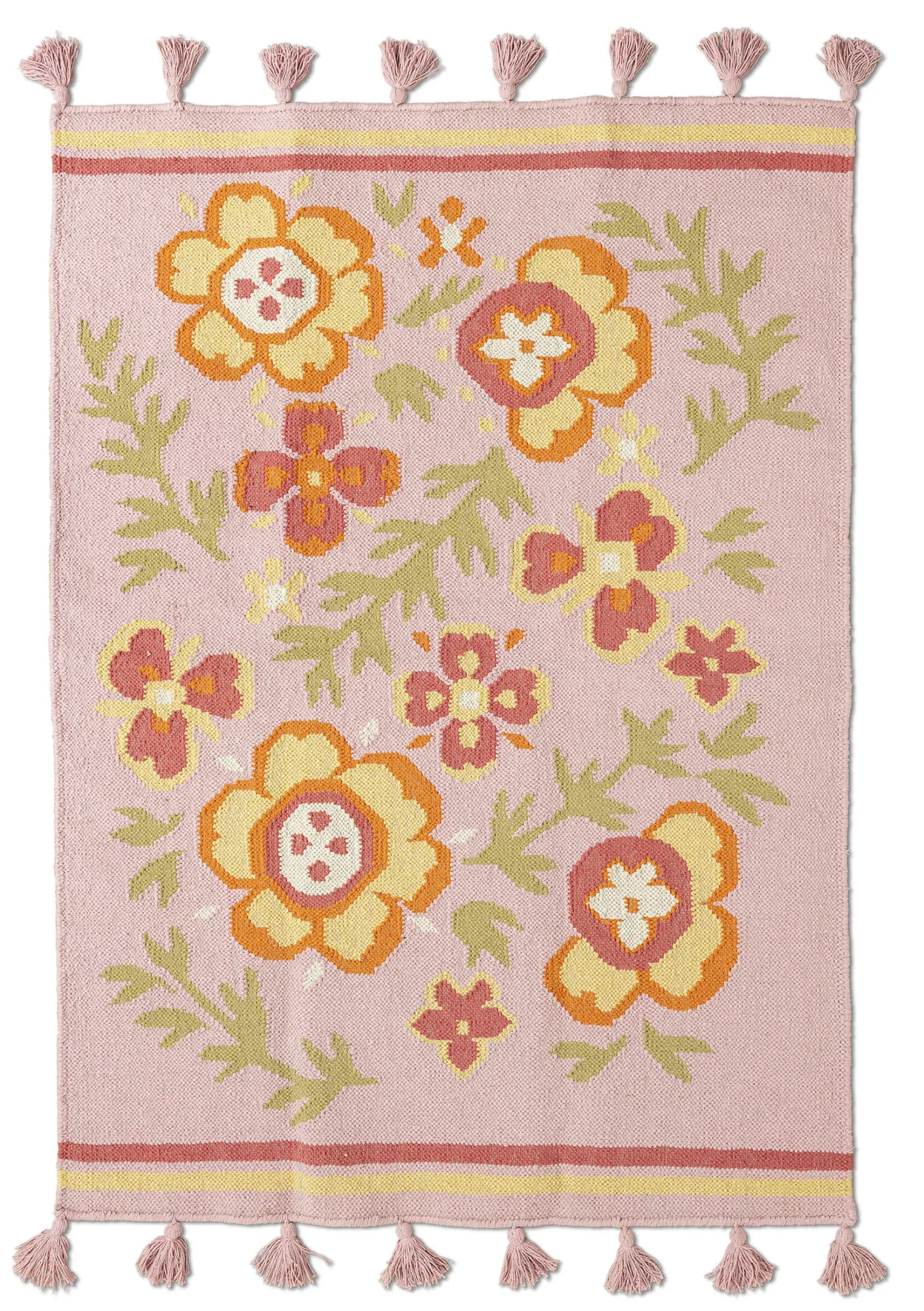 Kelimmatta Petals I Ekologisk Bomull