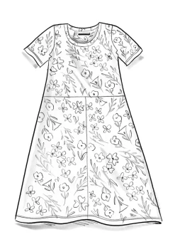 Trikåklänning Ingrid I Bomull/modal