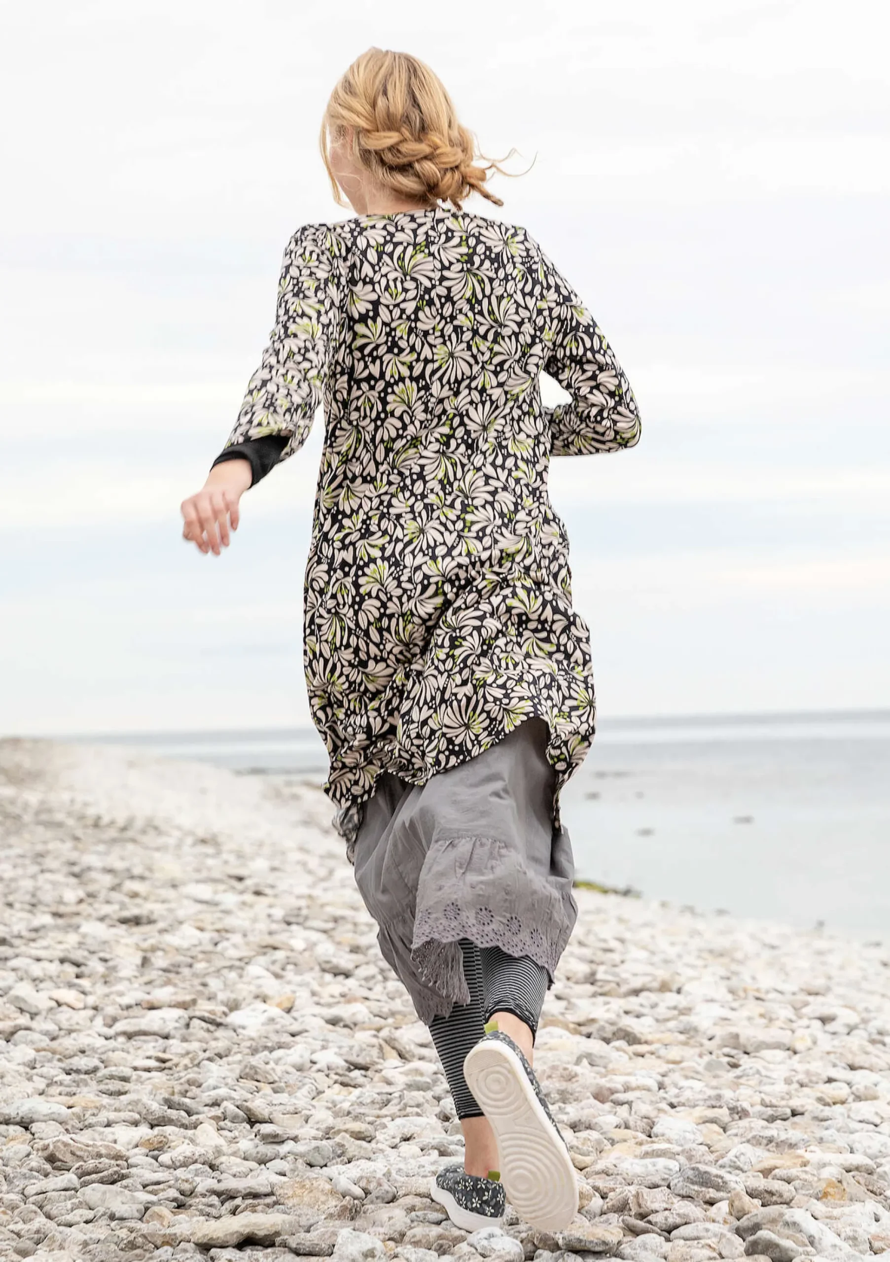 Trikåklänning Strandäng I Lyocell/elastan