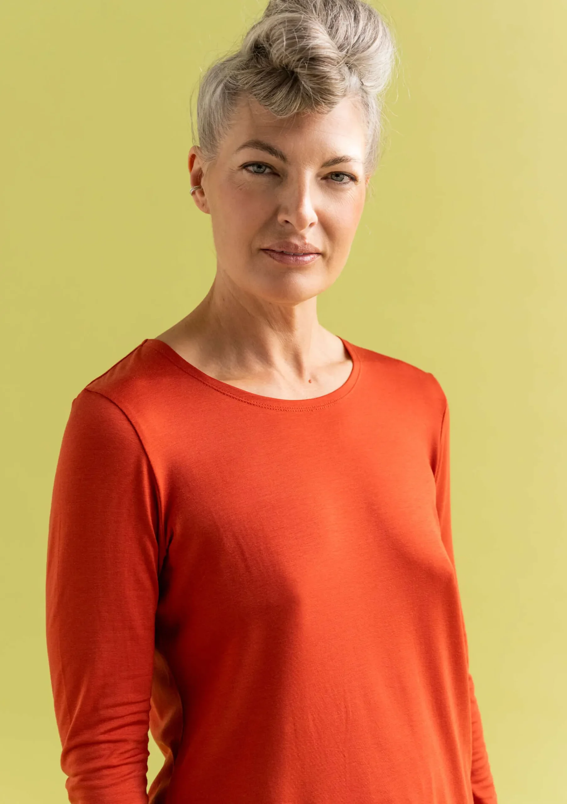 Trikåtop Ada I Lyocell/elastan