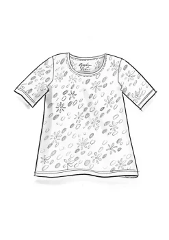 T-shirt Jane I Ekologisk Bomull/elastan