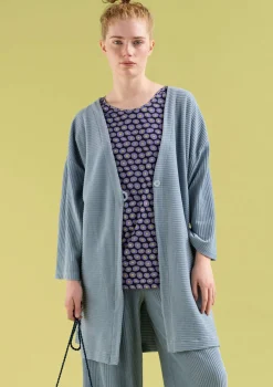Velourkimono I Ekologisk Bomull/återvunnen Polyester