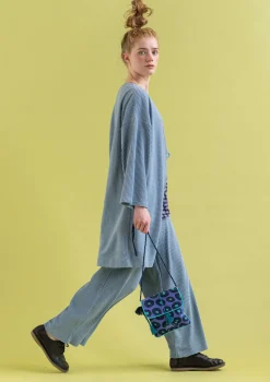 Velourkimono I Ekologisk Bomull/återvunnen Polyester