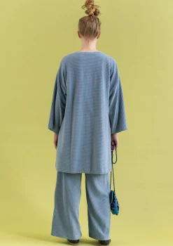 Velourkimono I Ekologisk Bomull/återvunnen Polyester