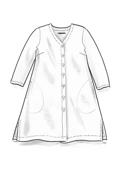 Vävd Blus I Lin