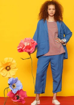 Vävd Byxa Margit I Lin/modal