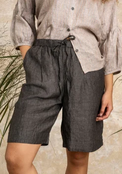 Vävda Shorts I Lin