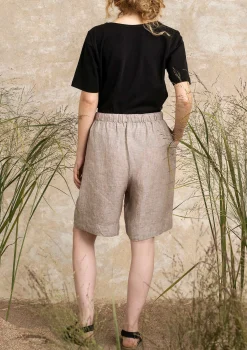 Vävda Shorts I Lin